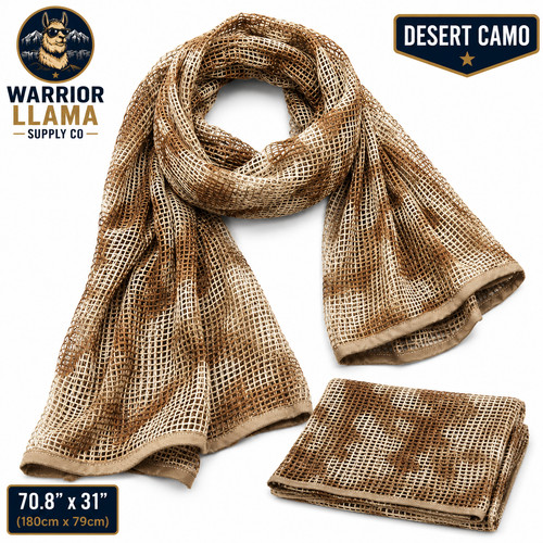 Tactical mesh scarf breathable - scarf,